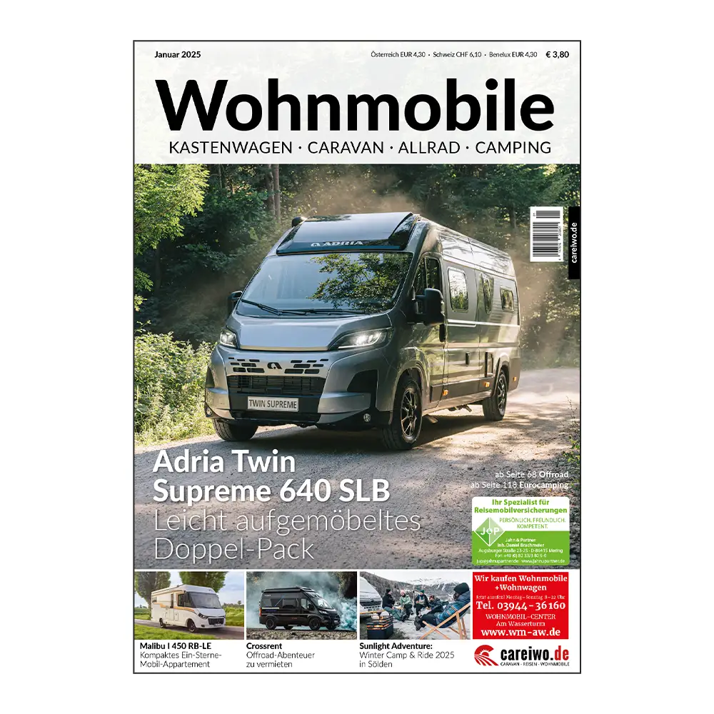 Wohnmobile - Ausgabe 01 / 2025